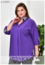 Нарядна жіноча сорочка Oversize А 23503